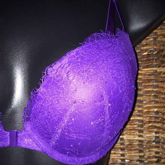 Purple Push Up Bra - Picture 4 of 11